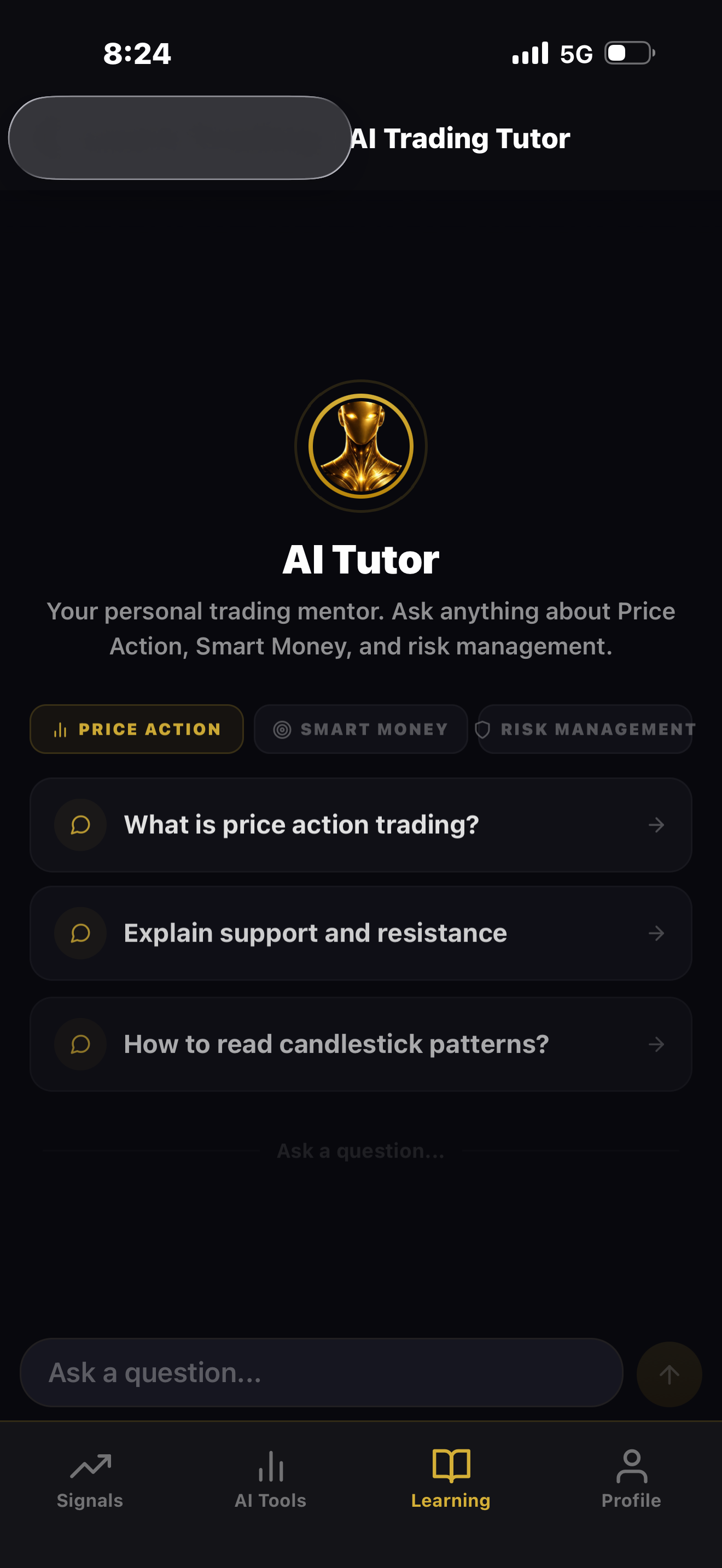 AI trading tutor